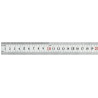 REGLA SEMI RIGIDA ACERO INOX