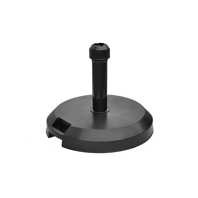 PIE  PARASOL  POLIPROPILENO  Y  CEMENTO  NEGRO