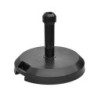 PIE  PARASOL  POLIPROPILENO  Y  CEMENTO  NEGRO