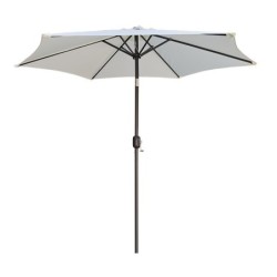 PARASOL  ALUMINIO  BEIGE