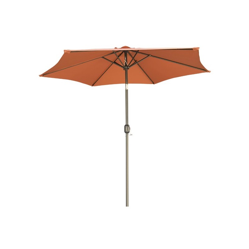 PARASOL  ALUMINIO  TERRACOTA