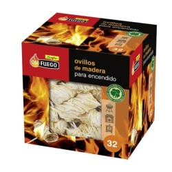 OVILLOS  DE  MADERA  ECOLOGICOS  PARA  ENCENDIDO
