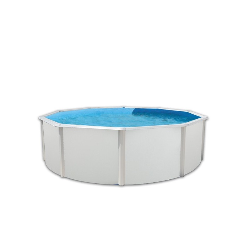 PISCINA  CIRCULAR  CON  COLUMNAS