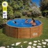 PISCINA  REDONDA  MADERA