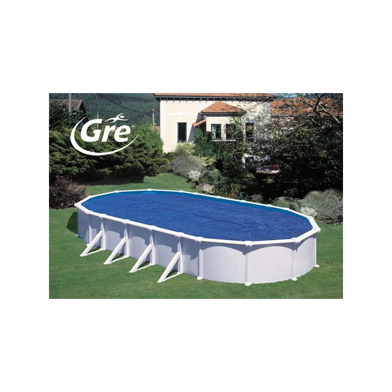 Cubierta  isotermica  para  piscina  ovalada  de  730  x  375  cm