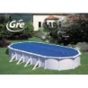 Cubierta  isotermica  para  piscina  ovalada  de  730  x  375  cm