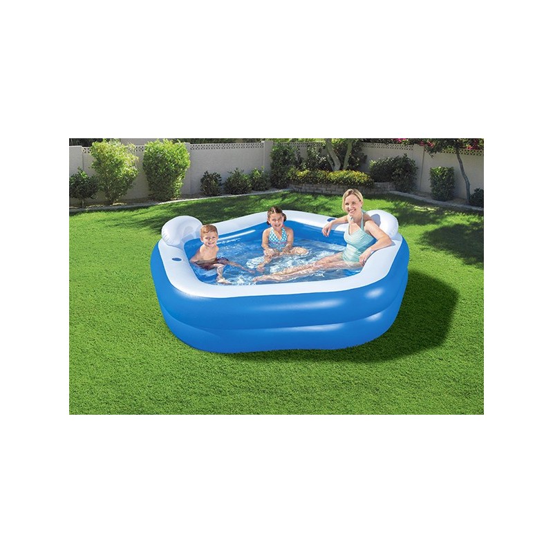 PISCINA  INFL  FAMILIAR  BESTWAY  213X207X69