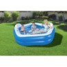 PISCINA  INFL  FAMILIAR  BESTWAY  213X207X69