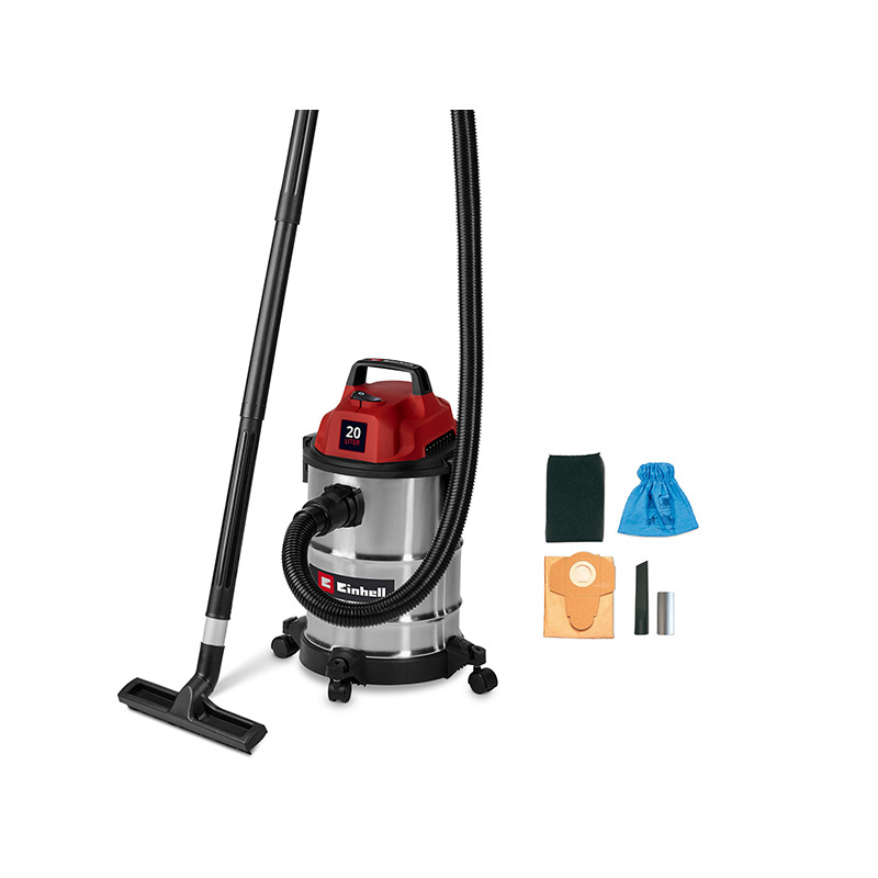 ASPIRADOR INOX SECO HUMEDO 20L