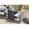 CONJUNTO  MESA  +  2  SILLONES