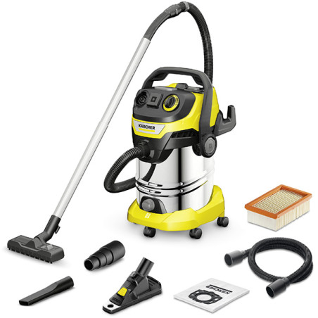 ASPIRADOR SECO LIQUIDO 30LT WD6 PS+DCC