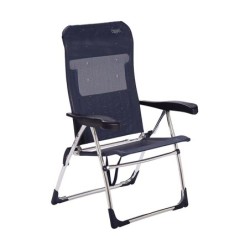 SILLA  PLAYA  7P  MULTIFIBRA  ALUMINIO  AZUL  OSCURO