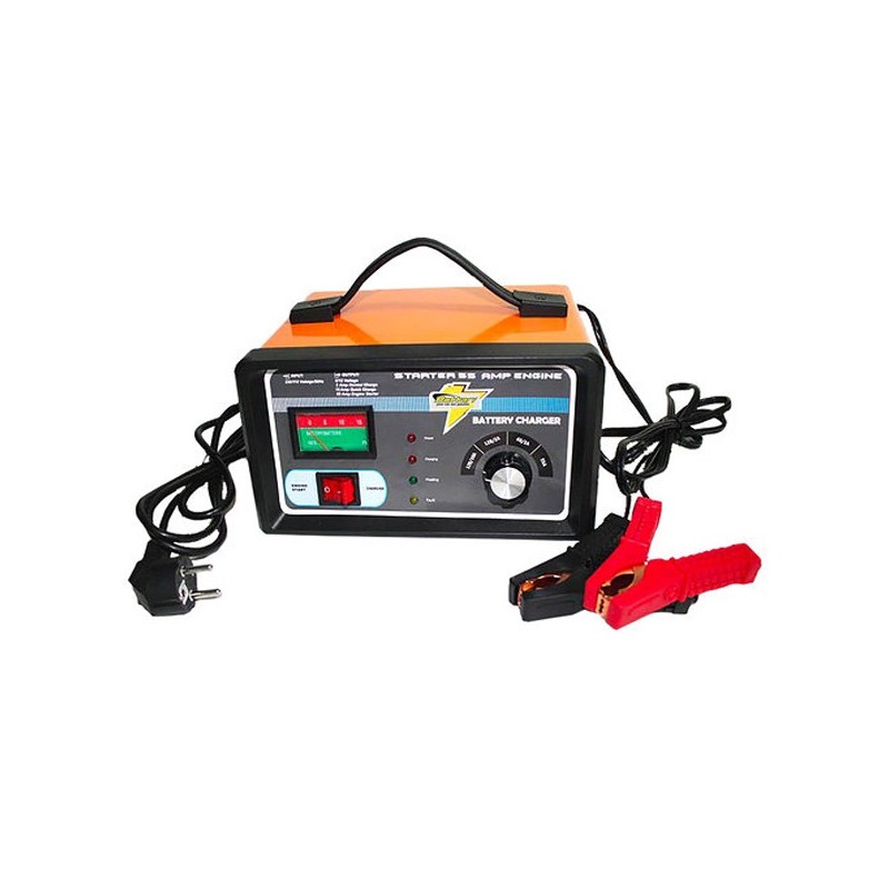CARGADOR  DE  BATERÍA  +  ARRANCADOR  RESTART
