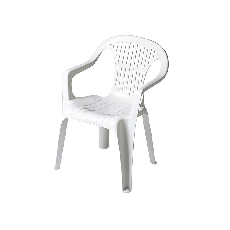 SILLA  MONOBLOC  RESPALDO  BAJO