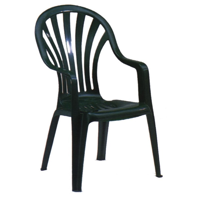 SILLA  MONOBLOC  RESPALDO  ALTO  GARDEN  LIFE