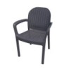 sillón  imitación  ratán