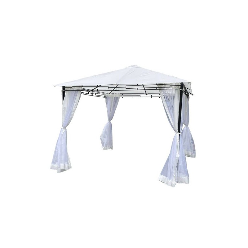 CENADOR  ACERO  CON  CORTINAS