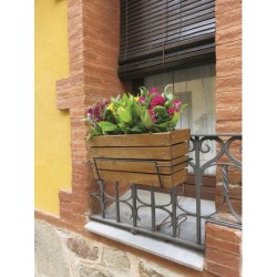 JARDINERA  DE  BALCÓN  CON  SOPORTE  IRIS