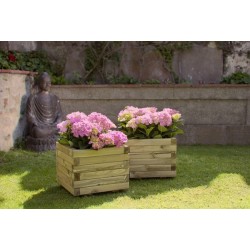 JARDINERA  CUADRADA  MADERA  PINO