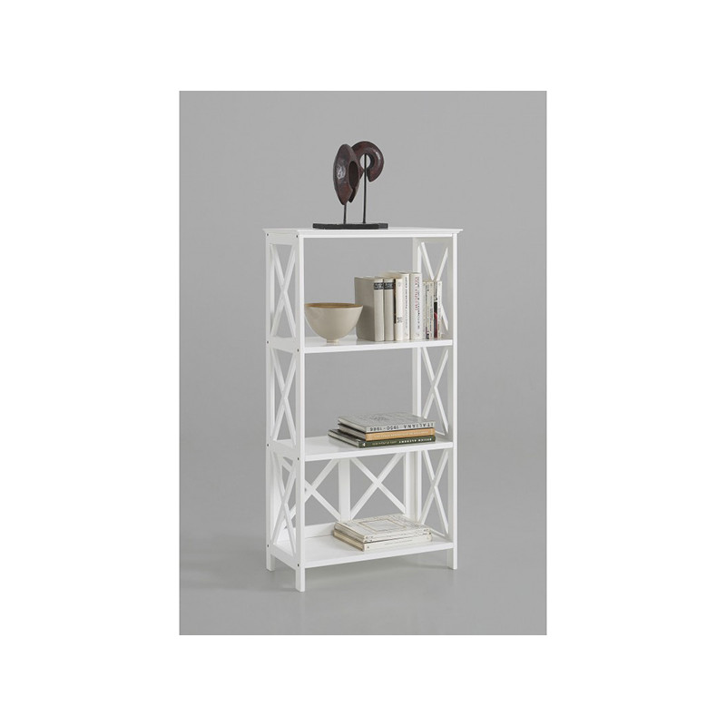 ESTANTERIA PINO LACADA BCO VICTORIA 4B