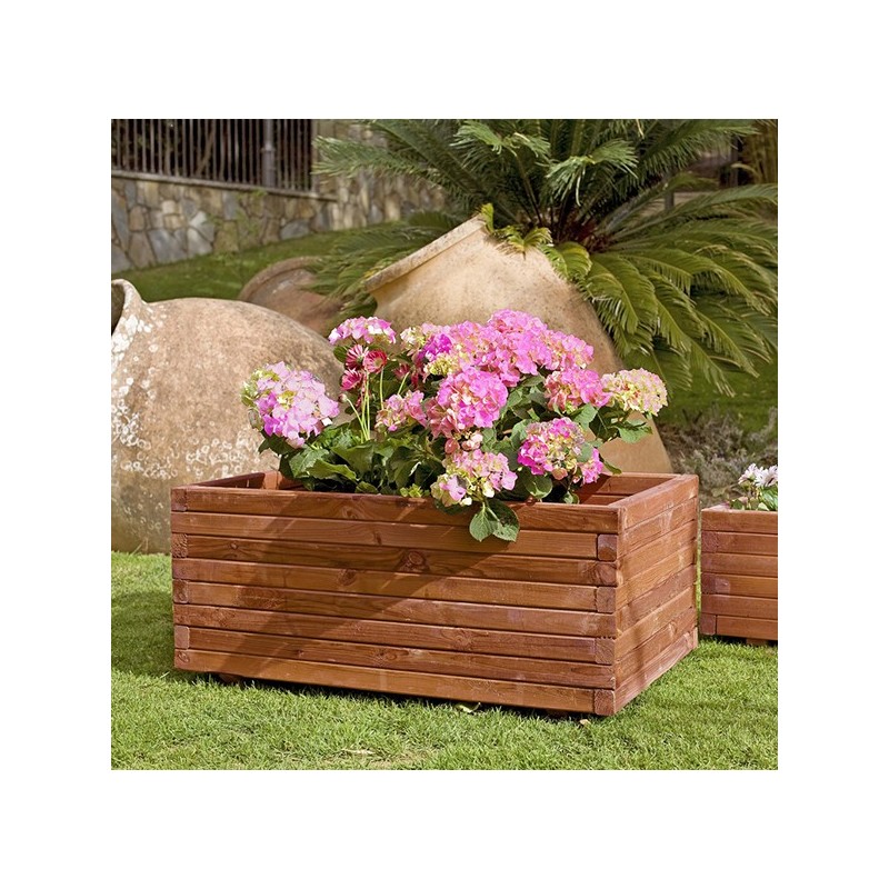 JARDINERA  DE  MADERA  RECTANGULAR  GAIA