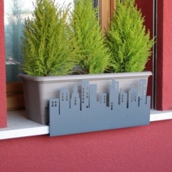 BALCONERA  DE  PLÁSTICO  CON  PLATO