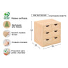 CAJONERA 3X2 PINO S/BARN