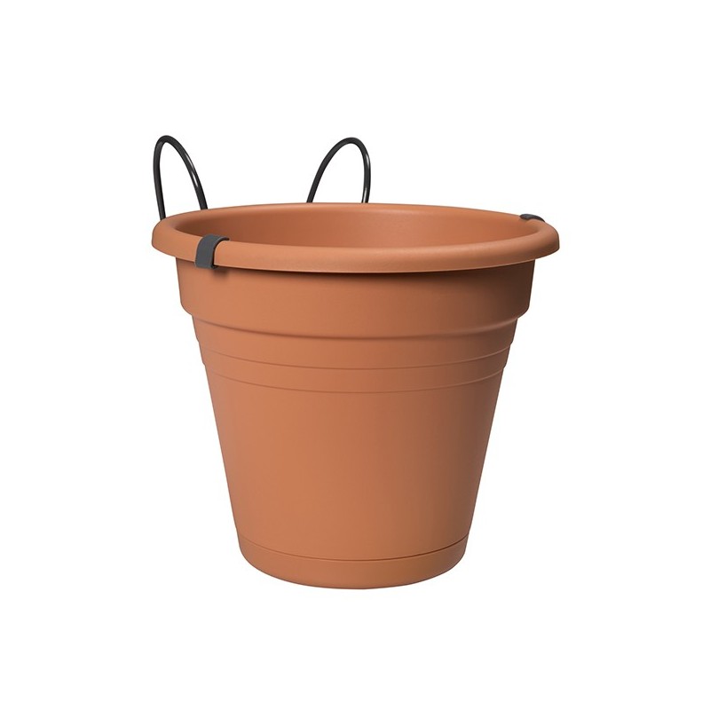 Maceta  redonda  con  soportes