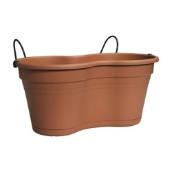 Maceta  redonda  con  soportes