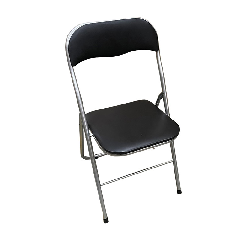 SILLA PLEGABLE NEGRA