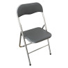 SILLA PLEGABLE GRIS