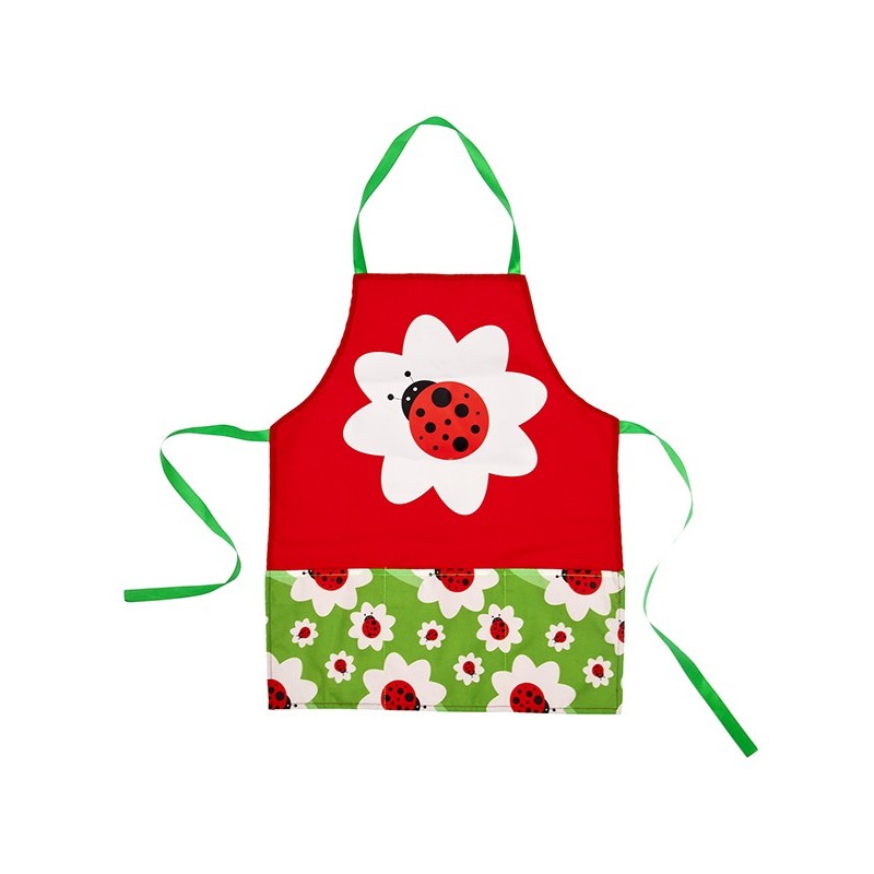 DELANTAL  INFANTIL  LADYBUG  KIDS