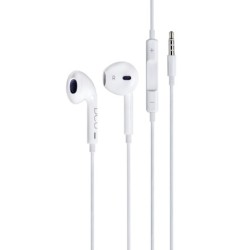 AURICULAR  JACK  3,5MM  STEREO  BLANCO  dcu