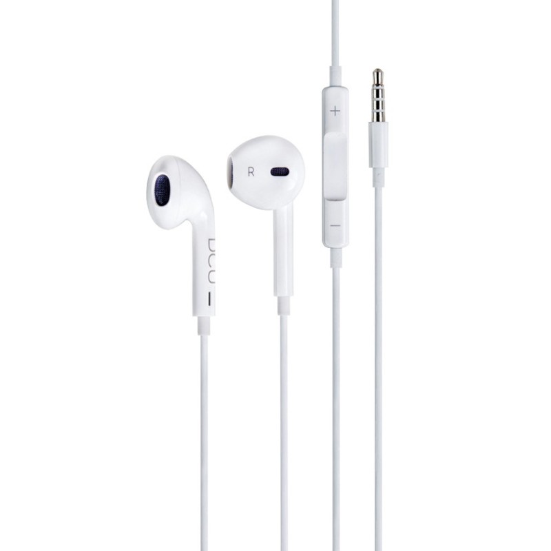 AURICULAR  JACK  3,5MM  STEREO  BLANCO  dcu