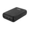 BATERIA  POWER  BANK  LITIO  2  USB  1A+2.1A  +CABLE