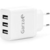 Enchufe  con  3  cargadores  USB