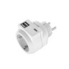Cargador  Adaptador  con  2  USB  y  1  USB-C