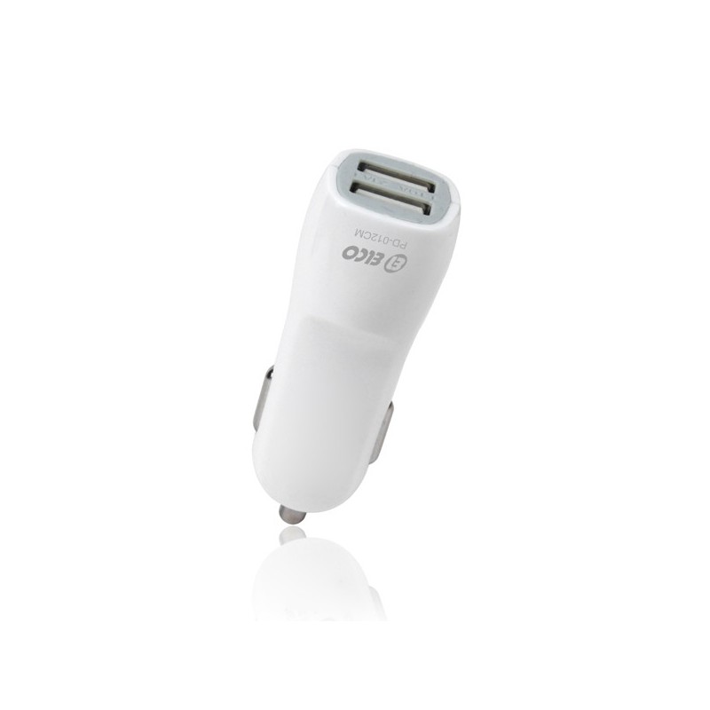 CARGADOR  COCHE  DE  2  USB,