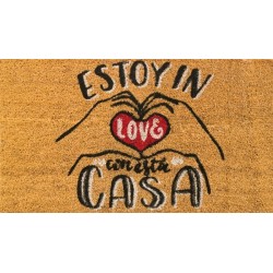 FELPUDO  COCO  NATURAL  LOVE