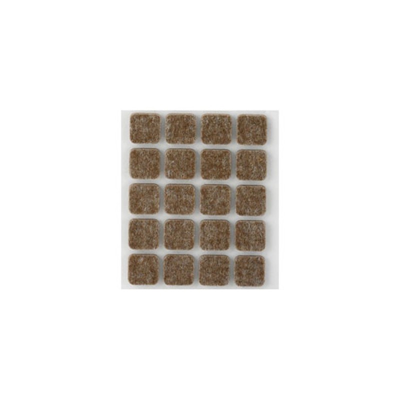 FIELTRO  ADHESIVO  MARRON
