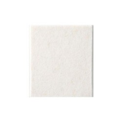 FIELTRO  ADHESIVO  BLANCO