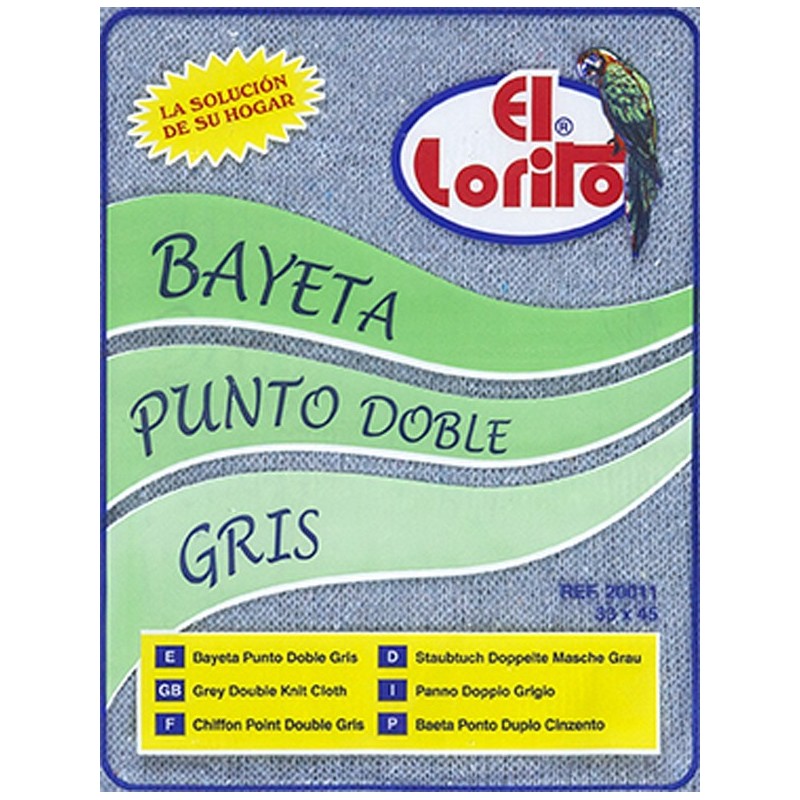 BAYETA  PUNTO  GRIS  B/I
