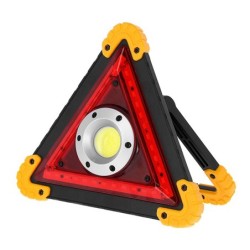 PORTÁTIL  TRIANGULAR  RECARGABLE  LED  MULTIFUNCIÓN