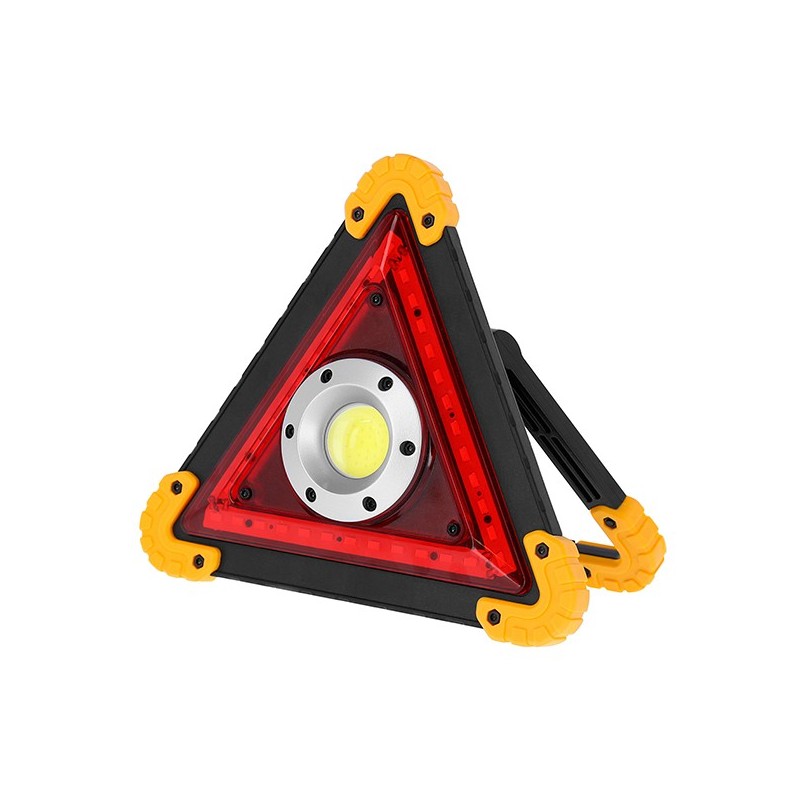 PORTÁTIL  TRIANGULAR  RECARGABLE  LED  MULTIFUNCIÓN