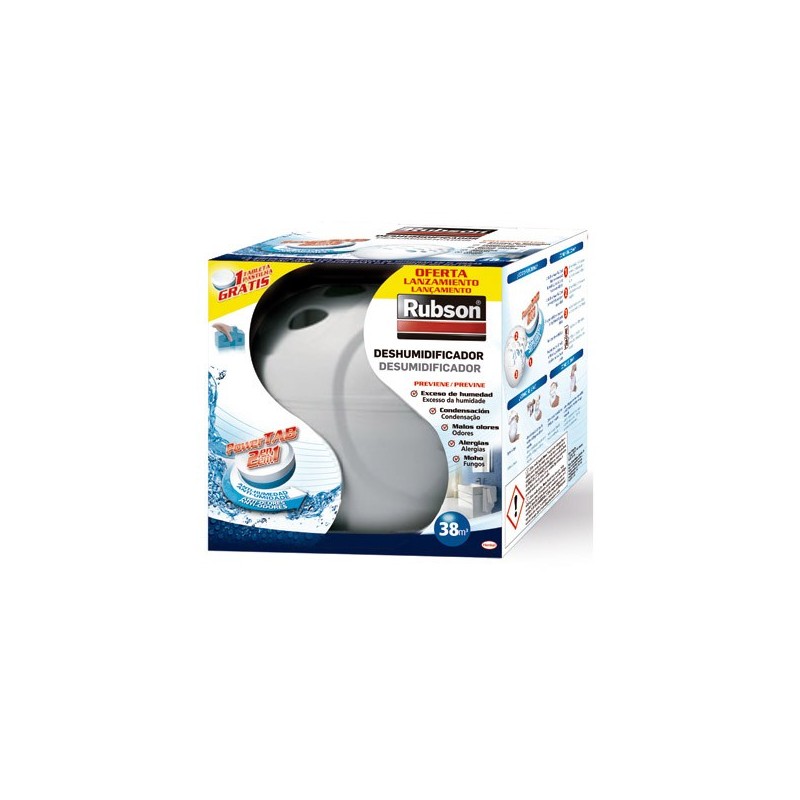 DESHUMIDIFICADOR  RUBSON  COMPACT  300  G