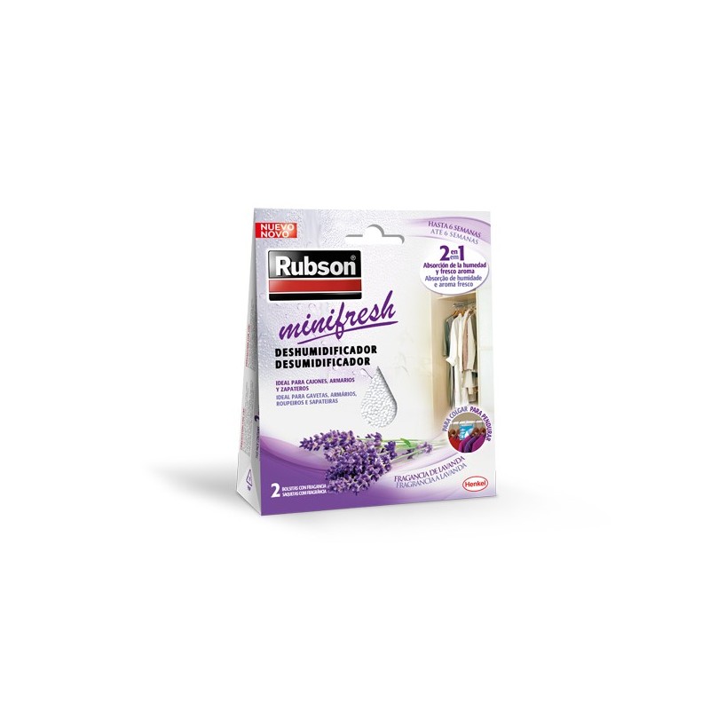 DESHUMIDIFICADOR  PARA  ARMARIOS  RUBSON  MINIFRESH