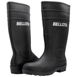 BOTA AGUA PVC PUNT+PLANT S5 NEGRO