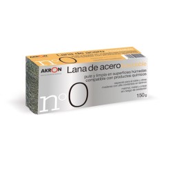 ESTROPAJO  LANA  INOX  MEDIA  N.0