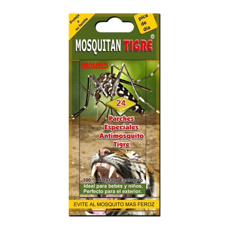 24  PARCHES  ESPECIAL  MOSQUITO  TIGRE