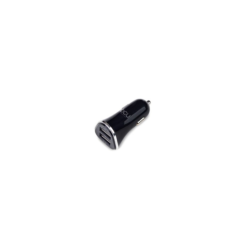 CARGADOR  USB  DOBLE  PARA  COCHE  2,1A+2,1A  DCU